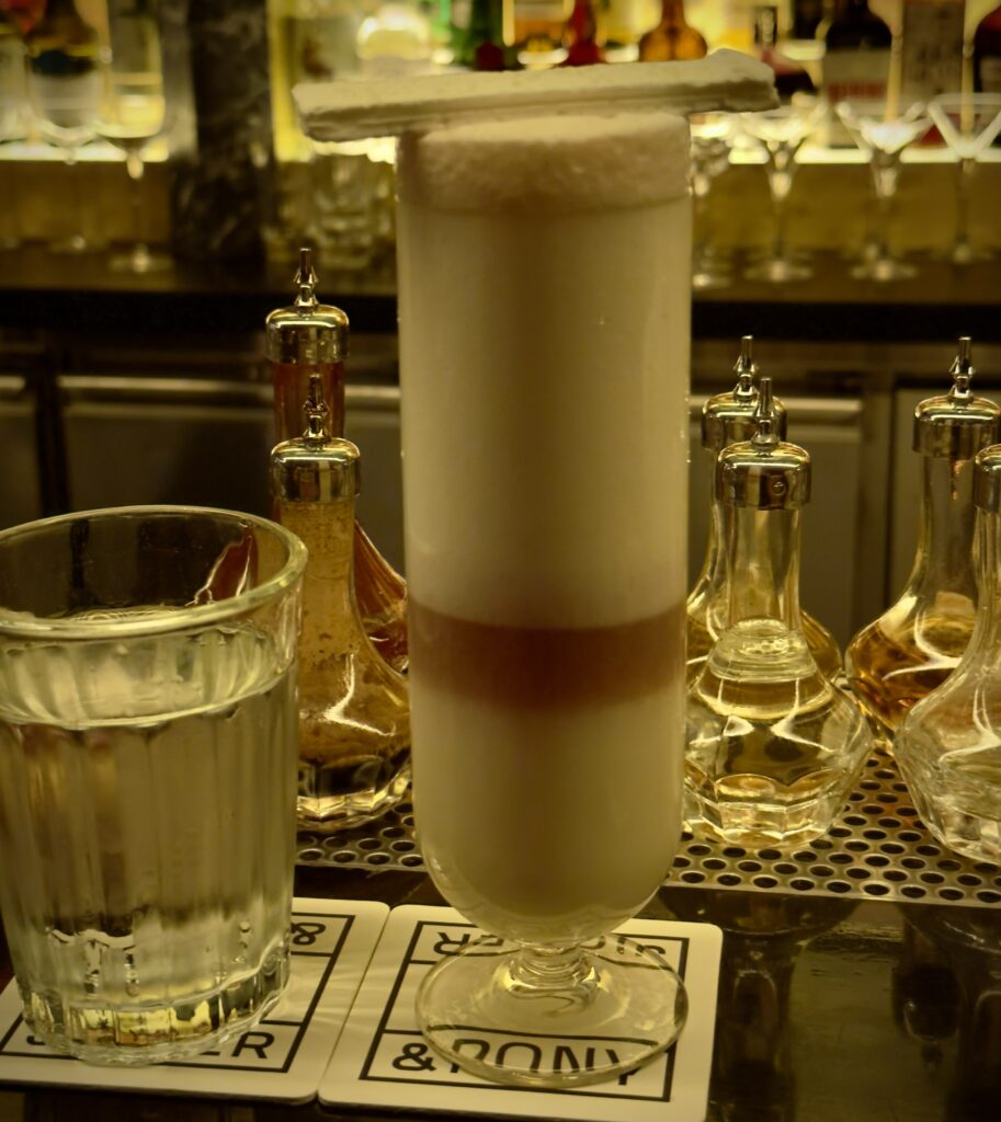 Craft cocktail at Jigger & Pony, Singapore's top-ranked bar at Amara Hotel in Tanjong Pagar